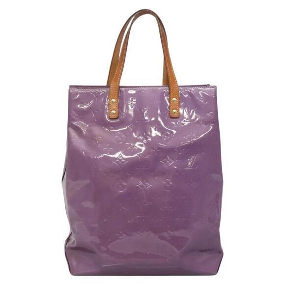 LOUIS VUITTON Monogram Vernis Reade MM Hand Bag Viole M91087 - Picture 3 of 12